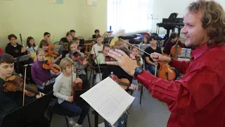 Открытый урок Маслова В.А. с симфоническим оркестром "Union"