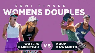 Waters/Parenteau take on Kawamoto/Koop in the Semifinals!