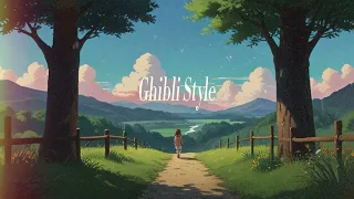 Ghibli-style anime Lofi: A journey through enchanting melodies