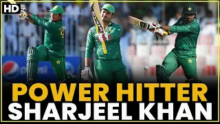 Powerful Hitting By Sharjeel Khan | PCB | #SportsCentral | #SharjeelKhan | MA2L