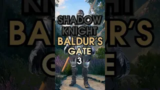 a SHADOW KNIGHT build for Baldur's Gate 3 in 1min - Cleric/Monk build #shorts #baldursgate3