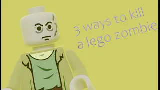 3 Ways To Kill A Lego Zombie | LEGO animation