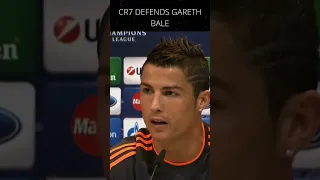 Cristiano Ronaldo defends Gareth Bale | Real Madrid |  #shorts