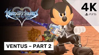 Ventus's Story - Part 2 | Kingdom Hearts Birth By Sleep | 4K Walkthrough | No Commentary PS5