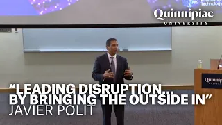 Quinnipiac School of Business Dean's Distinguished Speaker 2018- Javier Polit