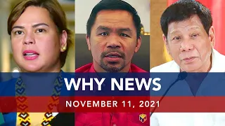 UNTV: WHY NEWS | November 11, 2021