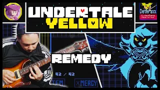 Undertale Yellow: Remedy | Metal Guitar Remix Cover by Dethraxx & @MetalFortress14