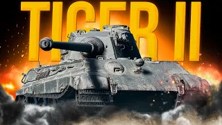 КОРОЛЕВСКИЙ ТИГР - ПОСЛЕ АПА ЕГО ОРУДИЕ ПРОСТО СКАЗКА... | DMG 3500+ ??? **Tiger II**