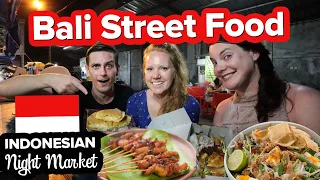 CRAZY BALI STREET FOOD! Exploring Sanur Indonesia. Cheap Indonesian Food w/ @Theendlessadventure