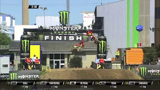 Lieber and Seewer Battle plus Lieber Crash - MXGP of Switzerland Presented by iXS