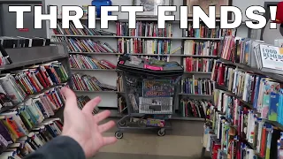 I FILLED My Cart at this Massive Thrift Store! Selling on Ebay and Amazon FBA!