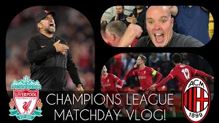 WHAT A COMEBACK! LIVERPOOL FC 3-2 AC MILAN CHAMPIONS LEAGUE VLOG.