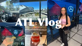 48 HOURS IN ATLANTA VLOG! Roof top bar, Food, Drinks, Exploring the city, & Views