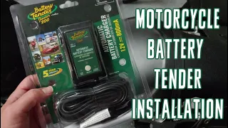 How To Install a Motorcycle Battery Tender