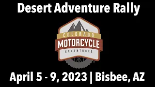 Announcement: Desert Adventure Rally 2023