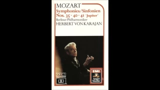 Symphony No. 40 - Wolfgang Amadeus Mozart, Herbert von Karajan [Cassette Rip]