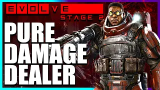 Parnell is Pure Damage! Evolve Stage 2 Multiplayer 2022