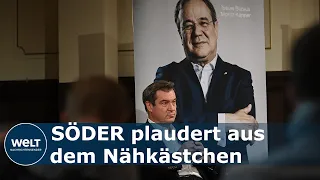 SÖDER ÜBER LASCHET: Markus Söder erzählt Anekdoten über Armin Laschet aus der Jungen-Union-Zeit
