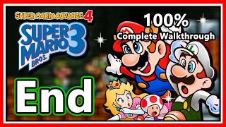 Super Mario Advance 4: Super Mario Bros. 3 - 100% Complete Walkthrough | Part 2 + Ending/Credits