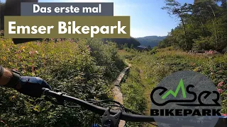 Erstes mal Emser Bikepark /Anfänger/ Canyon Spectral/ 28 Grad und Sonne