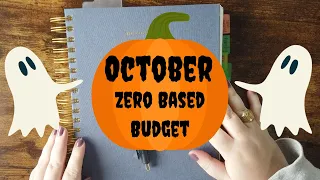 October Budget With Me | Zero Based & Debt Free