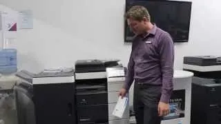 How to print envelopes on Konica Minolta bizhub