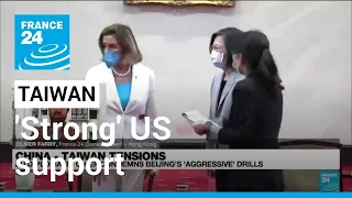Pelosi offered support for Taiwan during visit that angered China • FRANCE 24 English