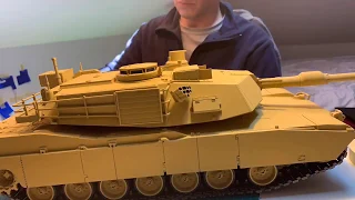 Timelapse build of 1/16 TAMIYA U.S. Main Battle Tank M1A2 Abrams