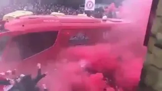Liverpool fans outside Anfield before the game vs Barcelona 07/05/2019