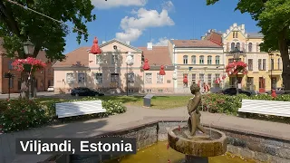 Viljandi, Estonia: a romantic small town / romantiline väikelinn (4K video)