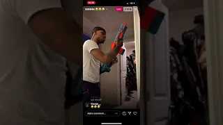 Toosii IG Live - Toosii & Sam Nerf Gun Battle - 5/1/21