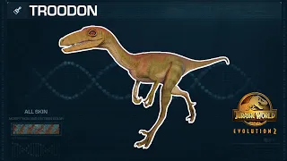 All Troodon Skins - Jurassic World Evolution 2