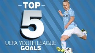 Top 5 Man City UEFA Youth League Goals