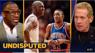 Undisputed - Skip and Shannon react to Michael Jordan and Isiah Thomas feud