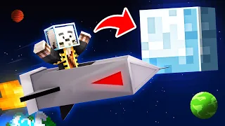 GOING TO THE MINECRAFT MOON!