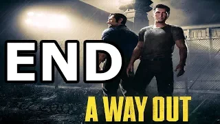 A Way Out Walkthrough Ending - No Commentary Playthrough (PS4)