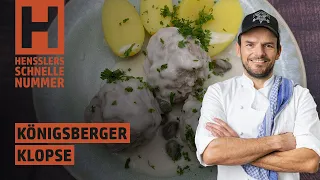 Schnelles Königsberger Klopse Rezept von Steffen Henssler