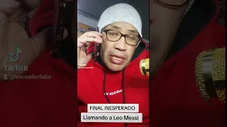 llamando a Messi