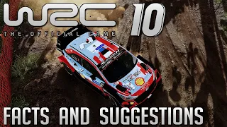 WRC 10 Facts And Suggestions
