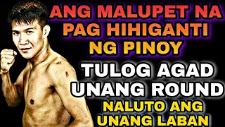 DINAYA ang PINOY nag HALIMAW sa IKALAWANG LABAN | Na LUTO ang UNANG LABAN TINAPOS sa UNANG ROUND