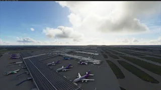 FSdreamteam's KSDF- Louisville Int'l for Microsoft Flight Simulator.