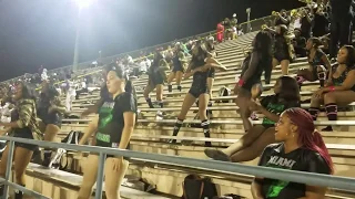 Miami Central Marching Rockets 2017 Homecoming - Backstabbers and One Alumna Doing Her Thang