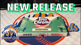 🚨RELEASE DAY🚨 2023 Topps Chrome Platinum Hobby Box Rip