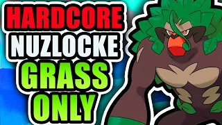 Pokemon Shield Hardcore Nuzlocke - GRASS TYPES ONLY! (No items, No Overleveling)