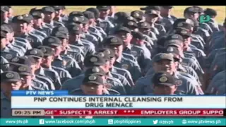 [PTVNews]  PNP continues internal cleansing from drug menace