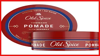 Old Spice Hair Styling Pomade for Men -Medium Hold No Shine 2.22 Each Twin Pack With New Formula,2.2