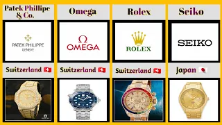 Top Brands of Watches For Men & Women