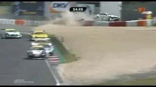 ADAC GT Masters - Nürburgring 2011 Massive Flip-Crash Plenagl