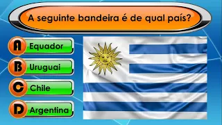 QUIZ BANDEIRAS DA AMÉRICA DO SUL | BANDEIRAS SUL-AMERICANAS