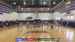 Vegas Velocity 15U Black vs Ta'ahine VBC LV - Sets 1-2